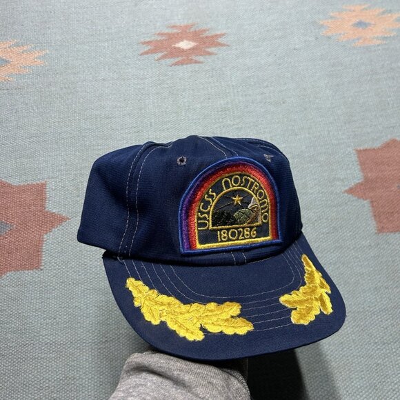 RARE Vintage Alien 1979 USCSS Nostromo Crew Hat Distressed Thinking Cap Original
